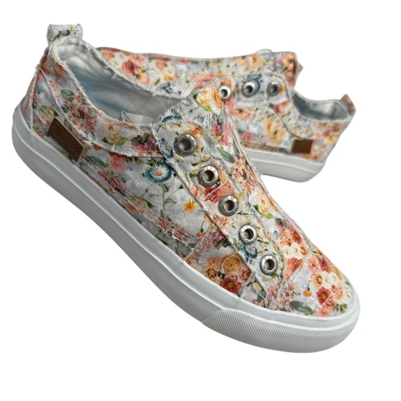 Blowfish Malibu PLAY-K Floral Non Tie Sneakers - Picture 1 of 10